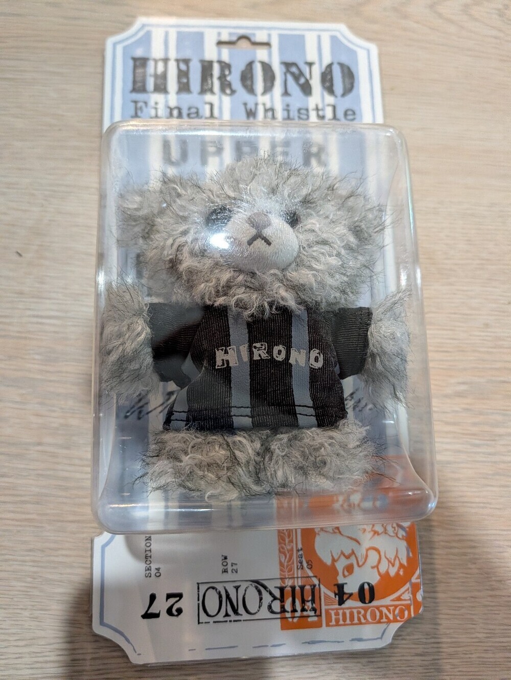 Hirono Final Whistle Plush Pendant - Upper (London & Korea Exclusive)